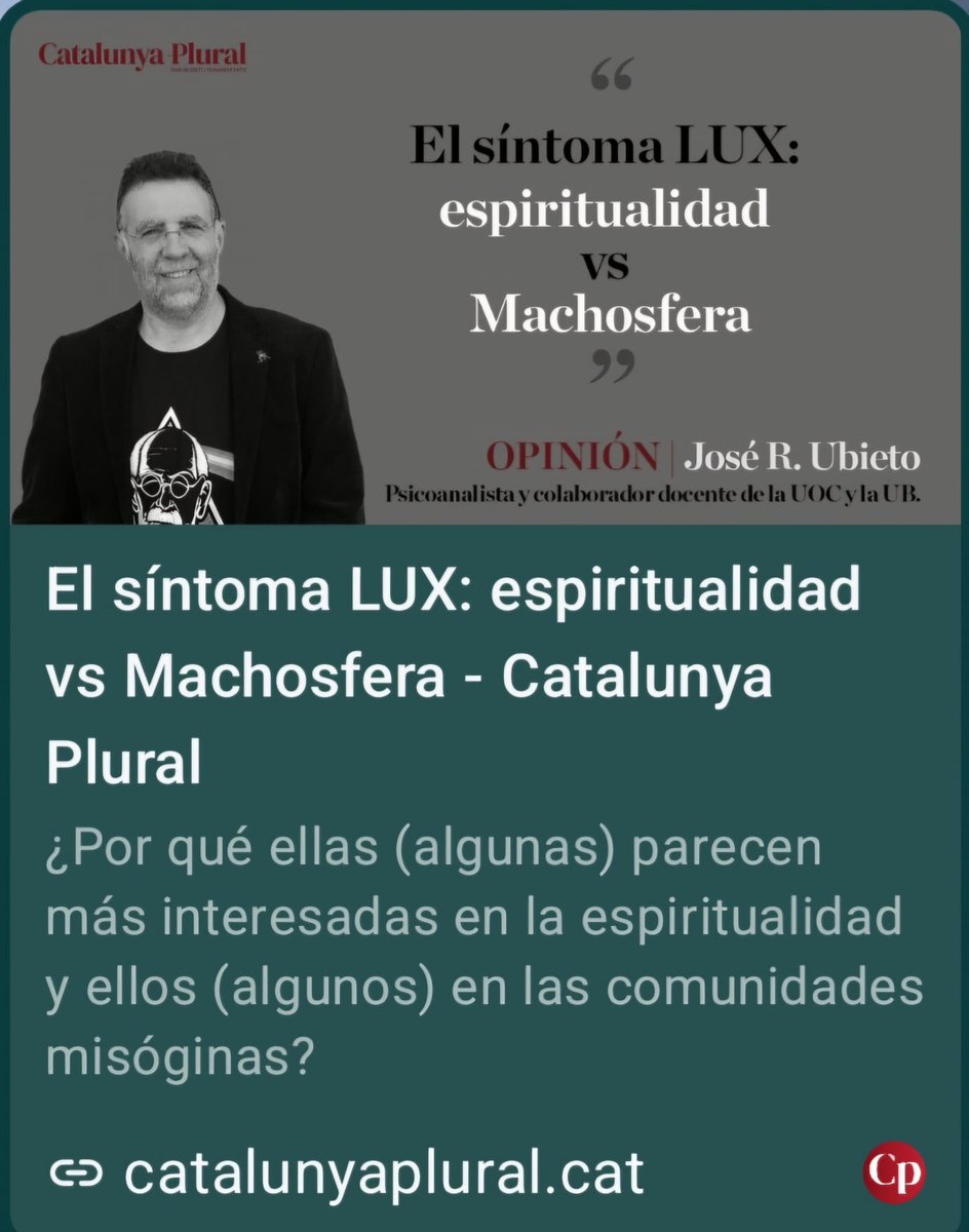 José Ramon Ubieto tweet media