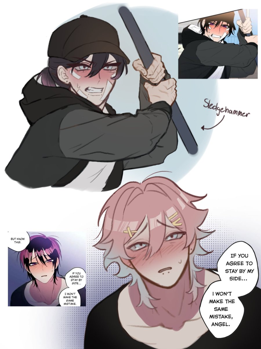 chonky_seal153's tweet image. As promised, I drew Ren as Chae Yul and Yuri after my previous Ren animation
#14DaysWithYou x #secretalliance