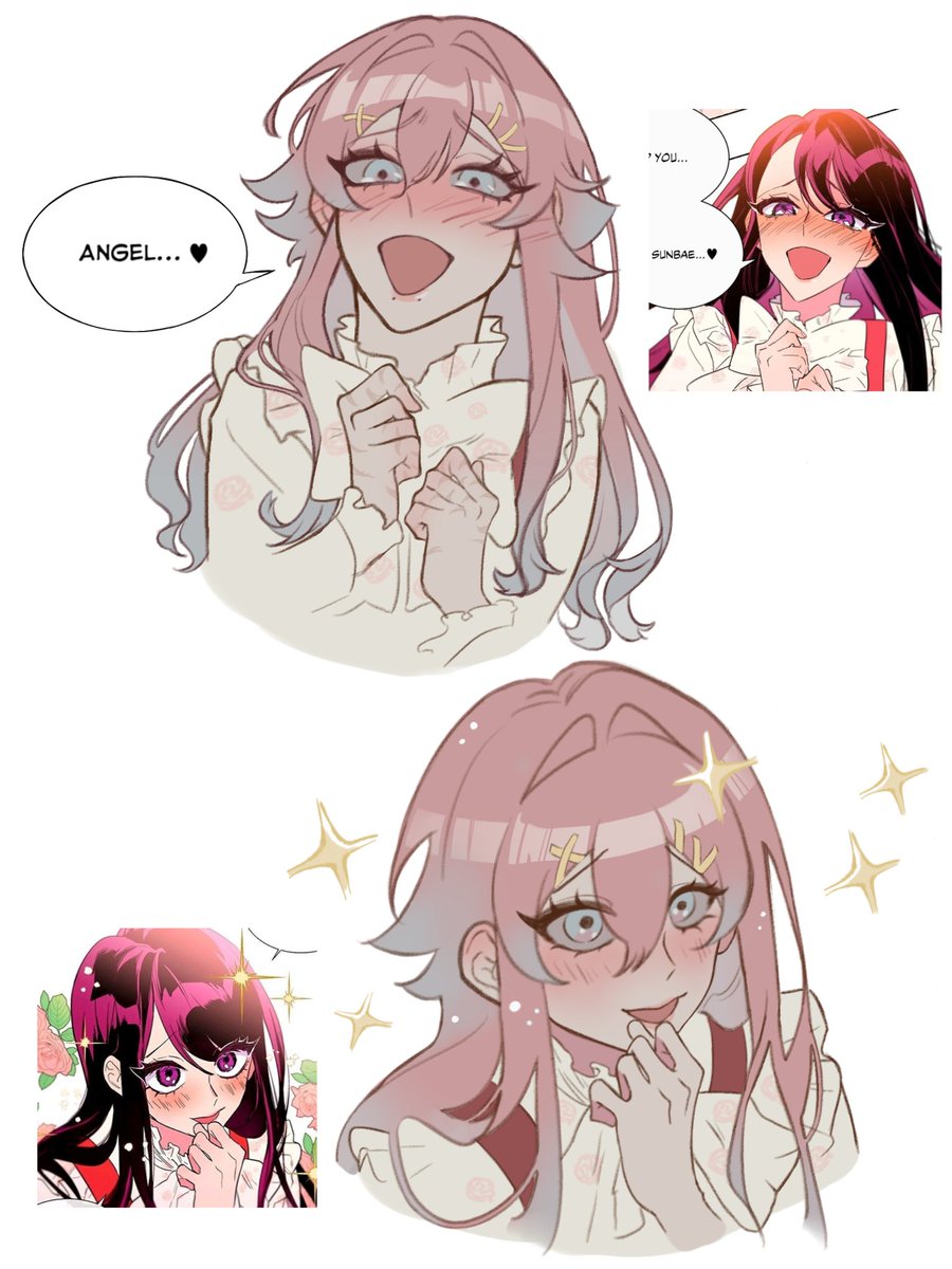 chonky_seal153's tweet image. As promised, I drew Ren as Chae Yul and Yuri after my previous Ren animation
#14DaysWithYou x #secretalliance