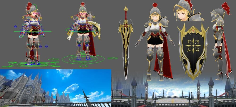 ca_ge_tech's tweet photo. ━━━━━━━━━━━
CGWORLDに
Maya用フリーリグ「アプリボットリグ」
開発メンバーのインタビュー後篇が掲載！
━━━━━━━━━━━
https://t.co/gau1v5yHiB

アプリボットリグに追加された、中世の女性騎士をイメージした中級者向けキャラクター「ガーネット」や、アプリボットが開発しているリギングシステム「General Rig」についても紹介しています！

#アプリボット #applibot_rig #サイバーエージェント