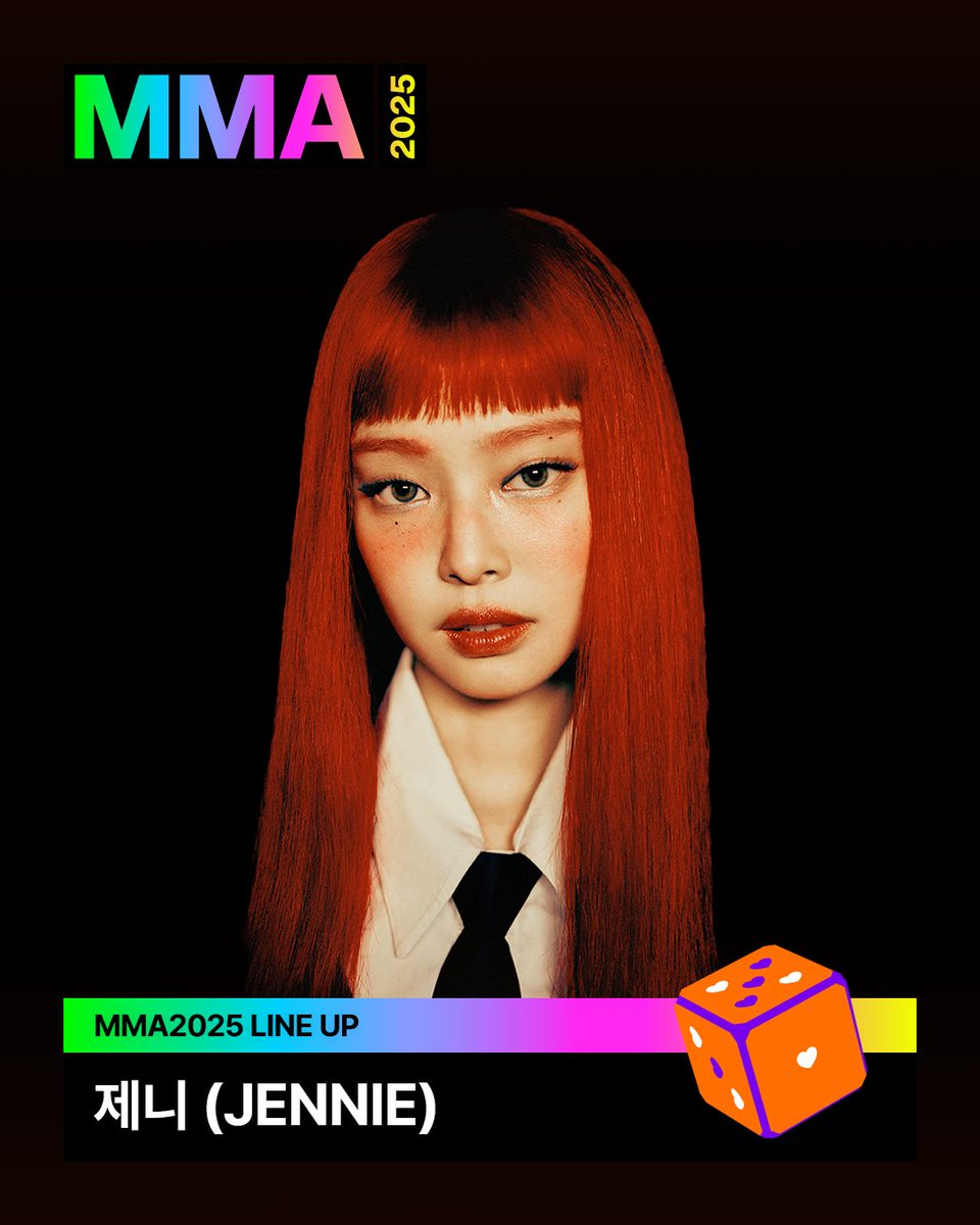 melon's tweet image. [𝗠𝗠𝗔𝟮𝟬𝟮𝟱] 𝟱𝘁𝗵 𝗟𝗜𝗡𝗘-𝗨𝗣

#제니 #JENNIE

#제니 가 #MMA2025 와 함께합니다!
최고의 라인업과 함께하는 멜론뮤직어워드를 기대해 주세요✨

👉🏻 kko.kakao.com/hxQ4trDAGa

Play The Moment, MMA2025🏆

🗓️ 2025.12.20(토) 오후 5시
📍 고척 스카이돔

@jennierubyjane @Jennie_HQ…