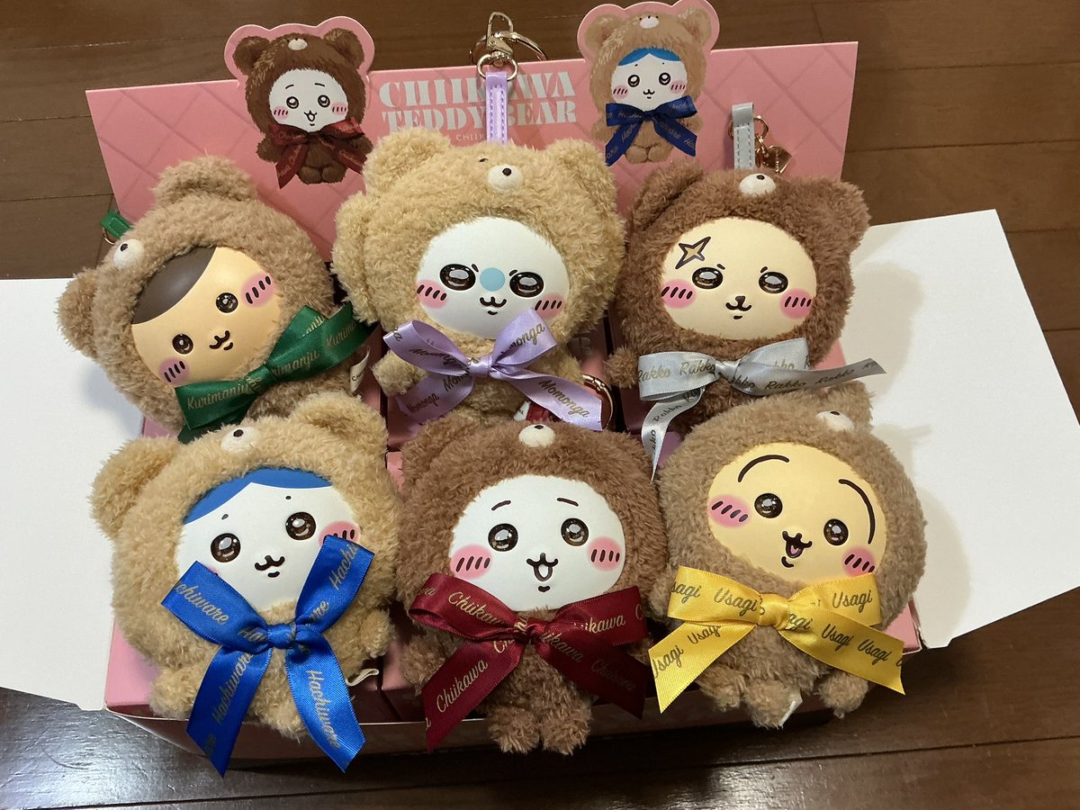 ちいかわテディーベア(kiramekko Teddy Bear)届きました これは15000円