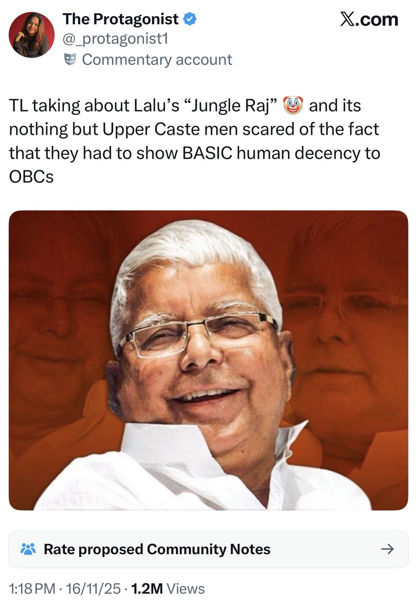 erbmjha's tweet image. 🚨She is a woman herself, she clearly never heard or saw the jungle raj under Lalu.

Out of countless incidents from that era, I’m sharing just two examples. Two different women, two horrifying stories.

-Shilpi-Gautam Murder Case: On July 3, 1999, their semi-nude bodies were…