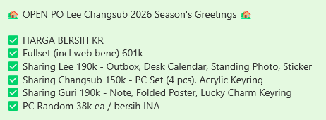 warungFLO - INA BTOB GO tweet media