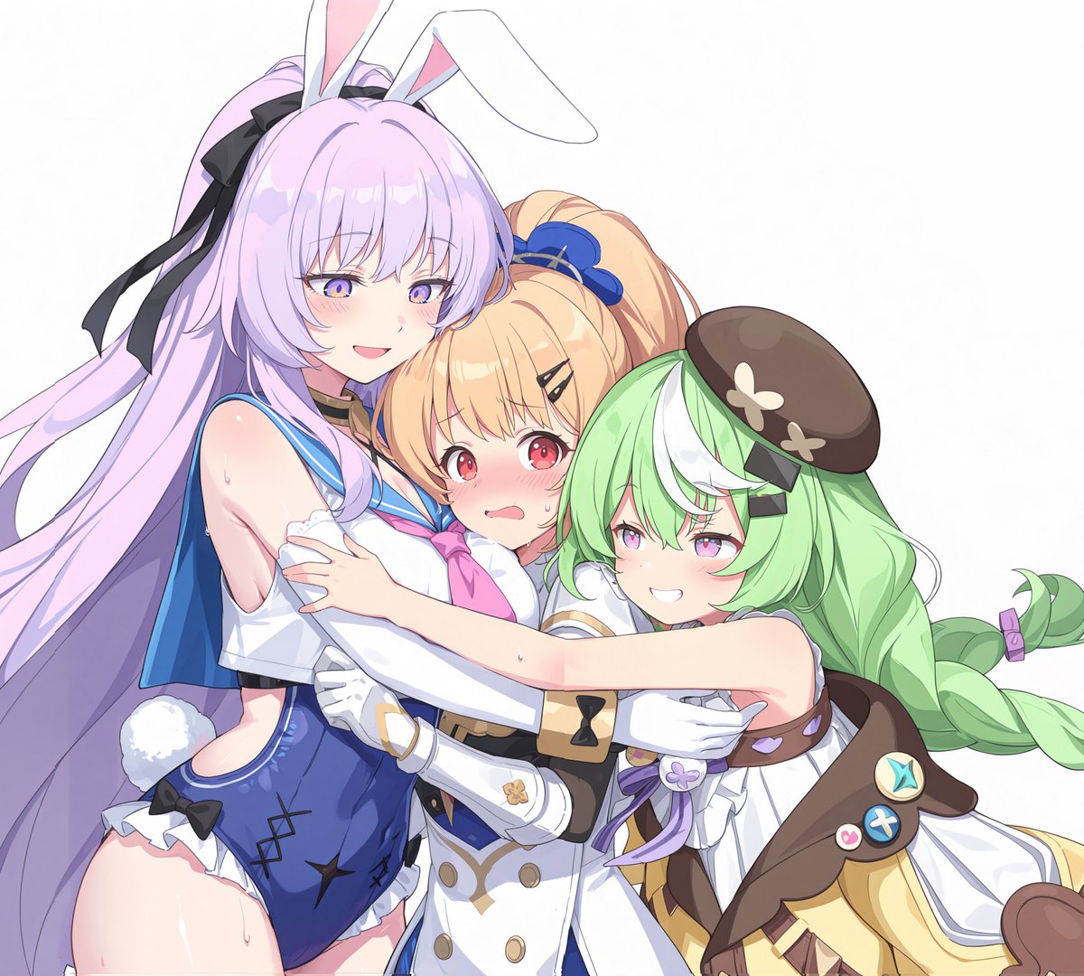「シアとナズナとティリアちゃん stella sora Tilia #ステラソラ」|白まもののイラスト
