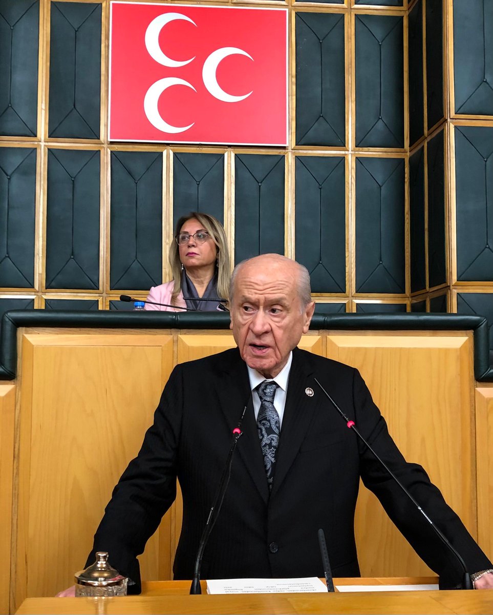 MHP TBMM Grup toplantımız başladı, Genel Başkanımız Sayın Devlet Bahçeli <a href="/dbdevletbahceli/">Devlet Bahçeli</a> konuşuyor.