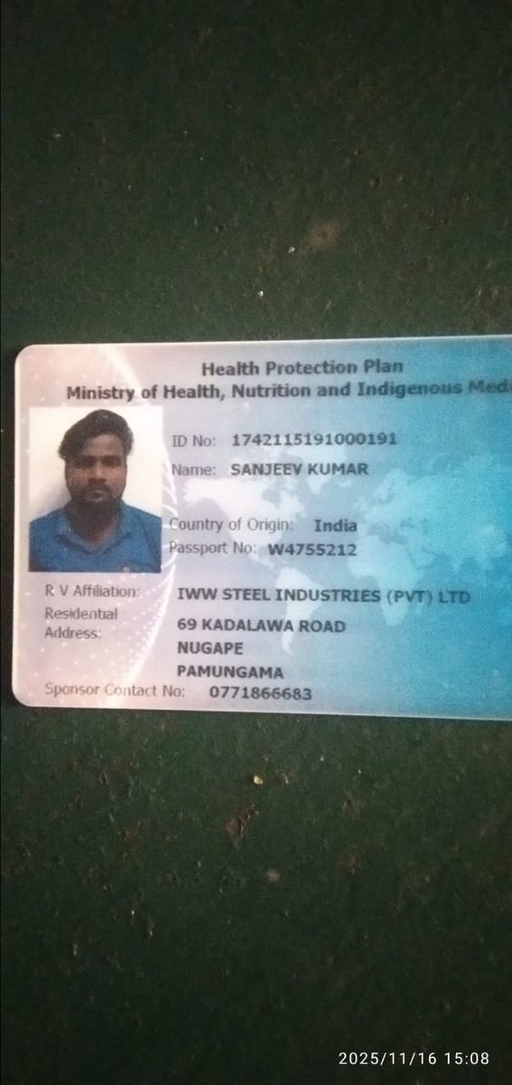 awasthixza2's tweet image. मेरे पति श्रीलंका में कमाने गए थे उनकी वहाँ नौकरी करने के दौरान डेथ हो गई है उनका पार्थिव शरीर भारत नही आ पा रहा है मां विधायक @shalabhmani जी मेरे पति के डेड बॉडी को भारत मंगवाने में मेरी मदद करें । 

@IndiainSL
@DrSJaishankar
मो. श्रीलंका - 0757336588
मो भारत - 9935219189