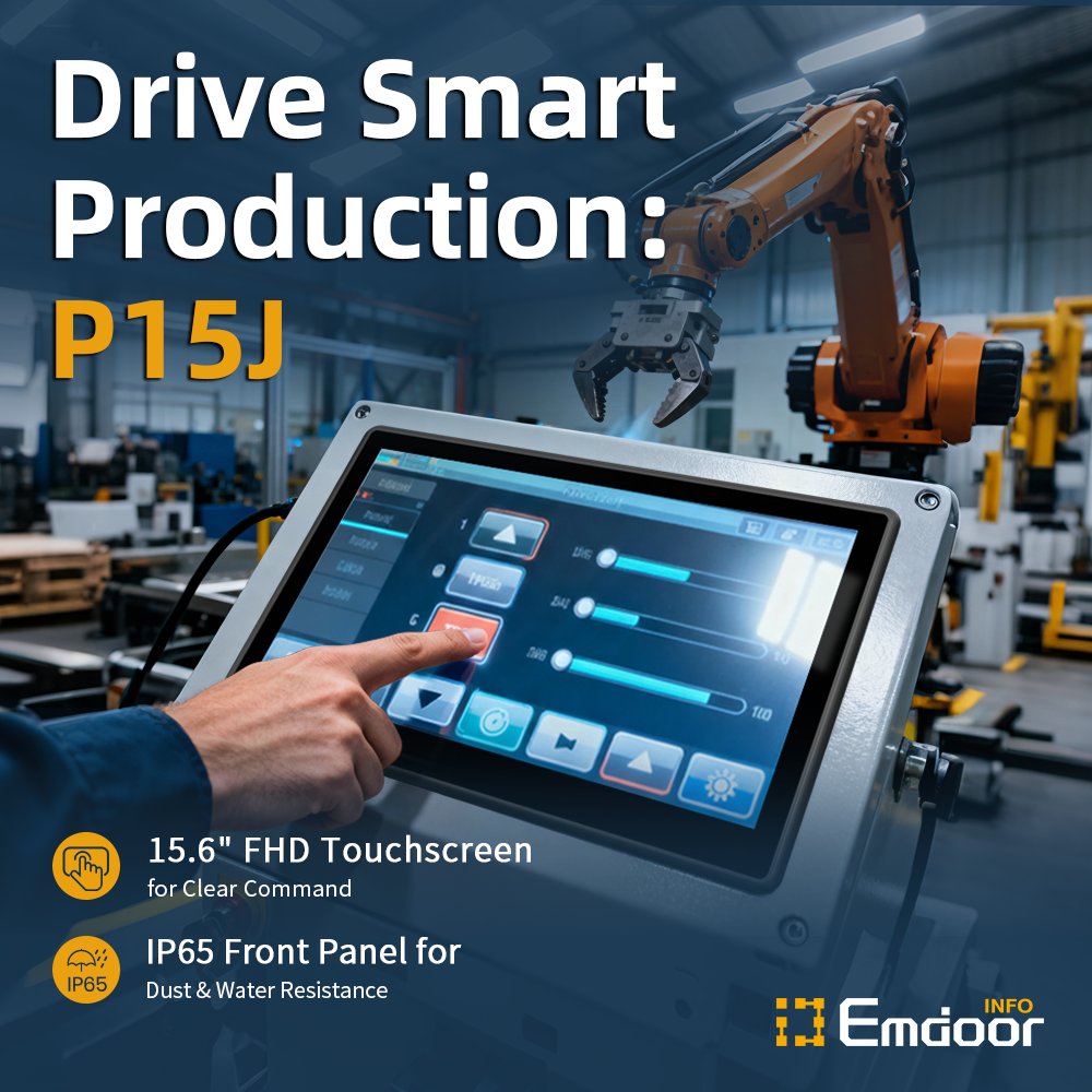 emdoorrugged's tweet image. 🚨 Emdoor EM-P15J — Built for Smart Production

🖥️ 15.6&quot; FHD Touch + IP65
💻 N5100 + Windows 11 Pro
🔇 Fanless + Wide Temp
📡 4G / Wi-Fi 6
Upgrade your automation 
👉  emdoorrugged.com
#IndustrialTech #PanelPC #Emdoor