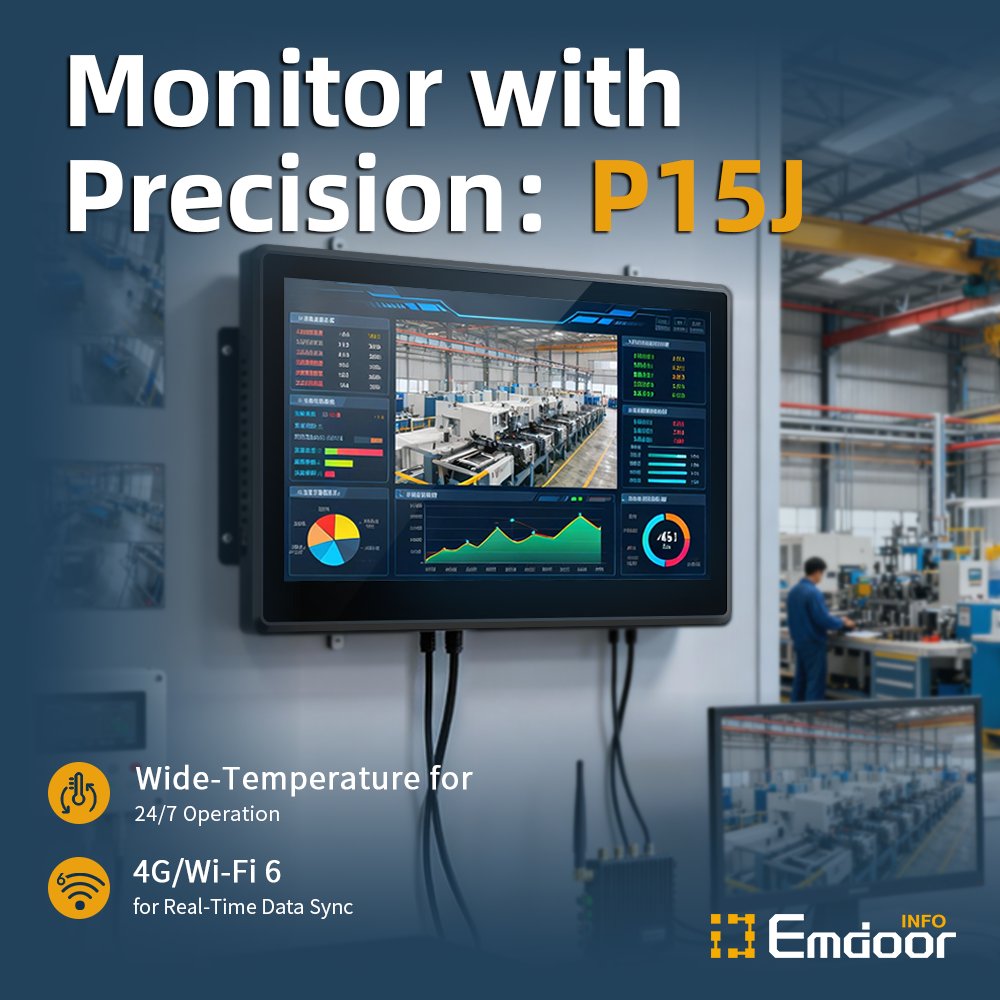emdoorrugged's tweet image. 🚨 Emdoor EM-P15J — Built for Smart Production

🖥️ 15.6&quot; FHD Touch + IP65
💻 N5100 + Windows 11 Pro
🔇 Fanless + Wide Temp
📡 4G / Wi-Fi 6
Upgrade your automation 
👉  emdoorrugged.com
#IndustrialTech #PanelPC #Emdoor