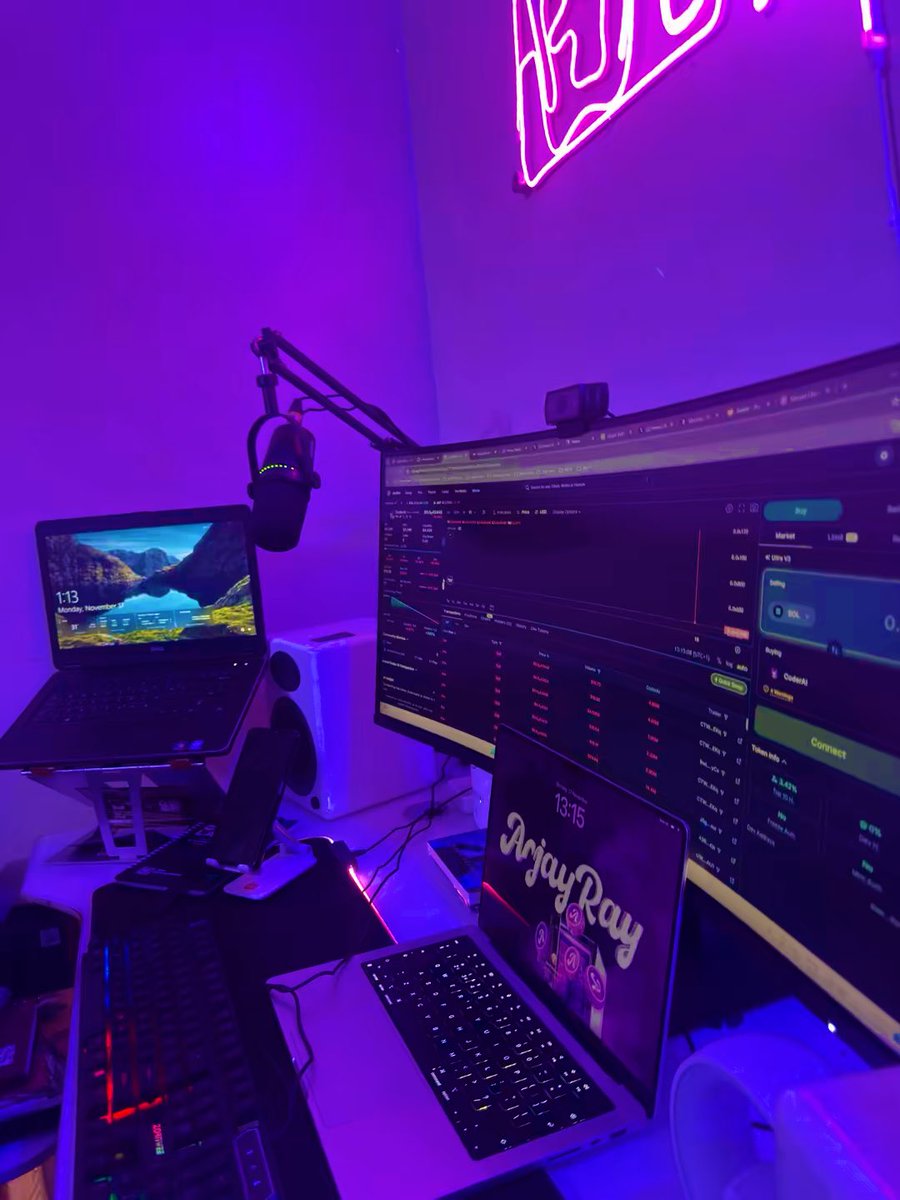 Your job is to analyze, take the trade, set your TP and SL and then WAIT.

If you are a web3 person, let's connect
Will follow you ✨

Gm CT.

Follow <a href="/ArjayRayy/">.𝐀𝐫𝐣𝐚𝐲</a>, like and retweet my posts.
Also, choosing random persons for $10K evaluation account from <a href="/BlueGuardiancom/">Blue Guardian</a>