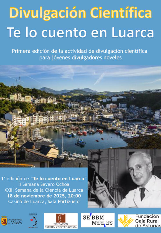 SEBBM_es's tweet photo. 🎉 ¡Nos vemos a las 20h en “Te lo cuento en Luarca”!

✨ Una jornada de #divulgación con nuestros jóvenes noveles en la que tratarán temas como:
📣 Ciencia y comunicación
📡 Lenguaje celular
🧬 Evolución
🧠 Enfermedades neurodegenerativas

🔗 Más info: https://t.co/TmWwQNrwkv https://t.co/u2PMVl81Yc