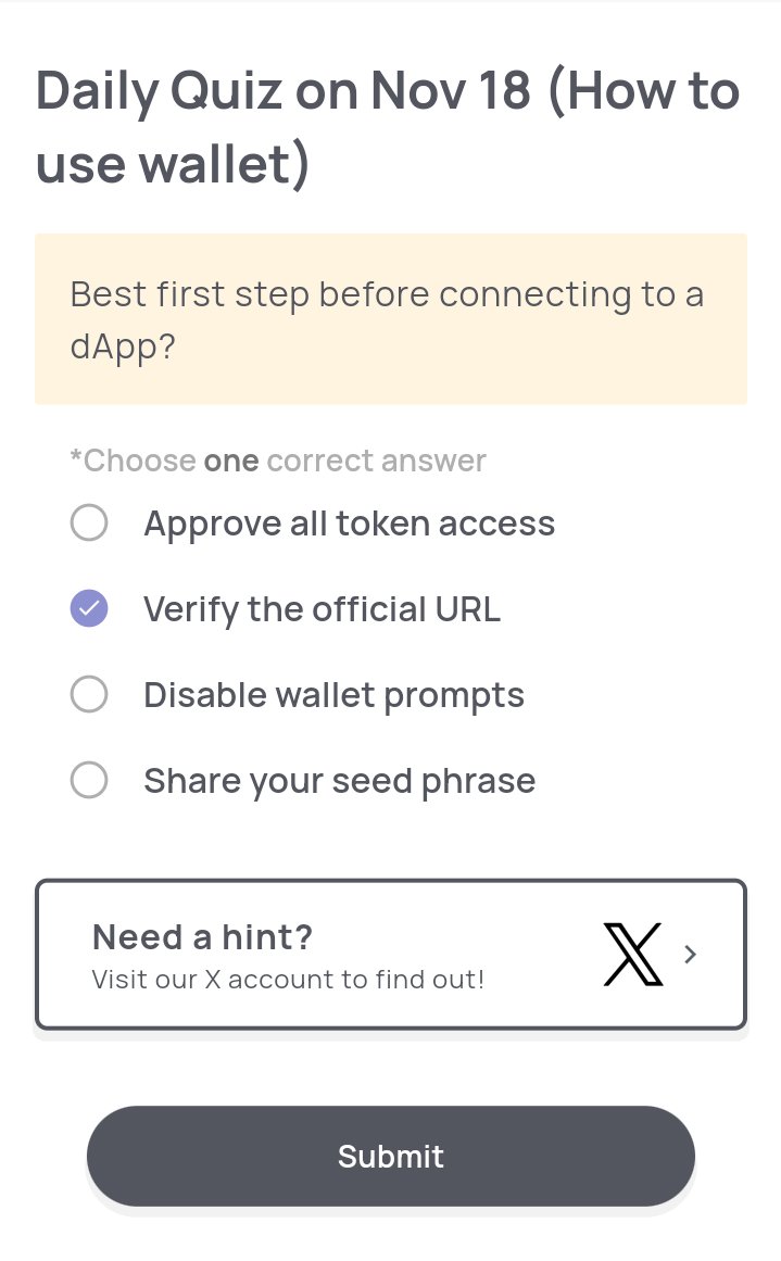 churchi_blaq's tweet image. NOVEMBER 18th, 2025
1) #SyntaxVerse quiz answer for today 🎯
2) #Xenea wallet #quiz answer for today  ✅
3) #Marina protocol quiz #answer 🔥
4) #SpurProtocol quiz answer 👌

Time to contribute and stack with 👇
@SIXR_cricket