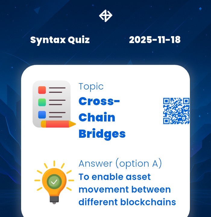 churchi_blaq's tweet image. NOVEMBER 18th, 2025
1) #SyntaxVerse quiz answer for today 🎯
2) #Xenea wallet #quiz answer for today  ✅
3) #Marina protocol quiz #answer 🔥
4) #SpurProtocol quiz answer 👌

Time to contribute and stack with 👇
@SIXR_cricket