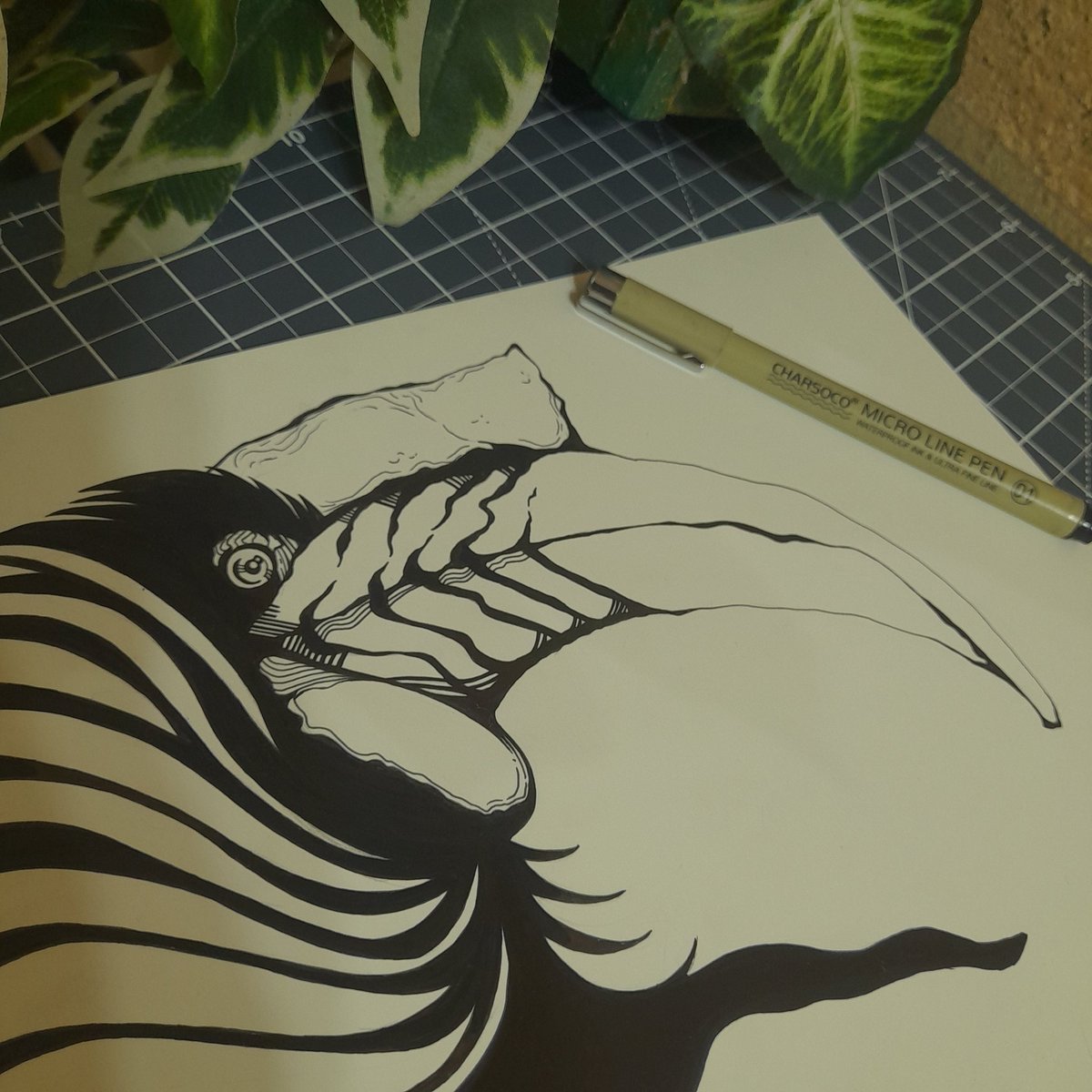 owlliette's tweet image. Lineart practice(? 
-
-
-

#art #lineart #drawing