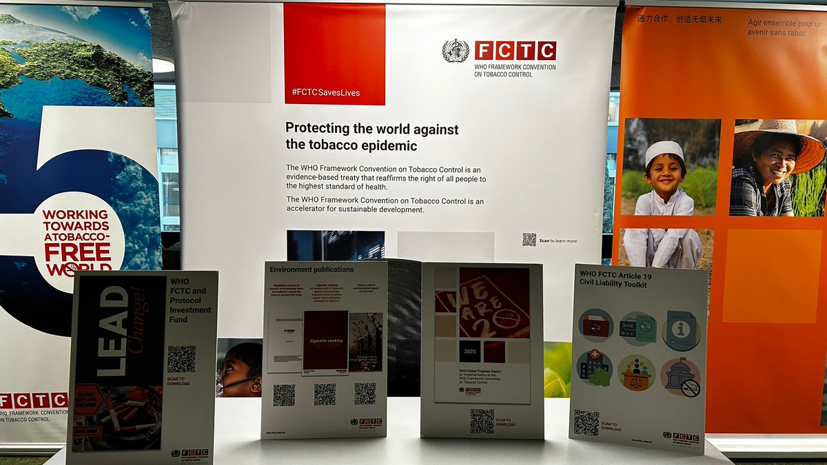 GENetwork's tweet image. It&apos;s Day 2⃣ at #FCTCCOP11! 

With a busy agenda ahead, delegates are meeting in regional meetings before reconvening in plenary to discuss global progress in implementing of @FCTCofficial, election of officers &amp;amp; more.

▶ fctc.who.int/convention/con…