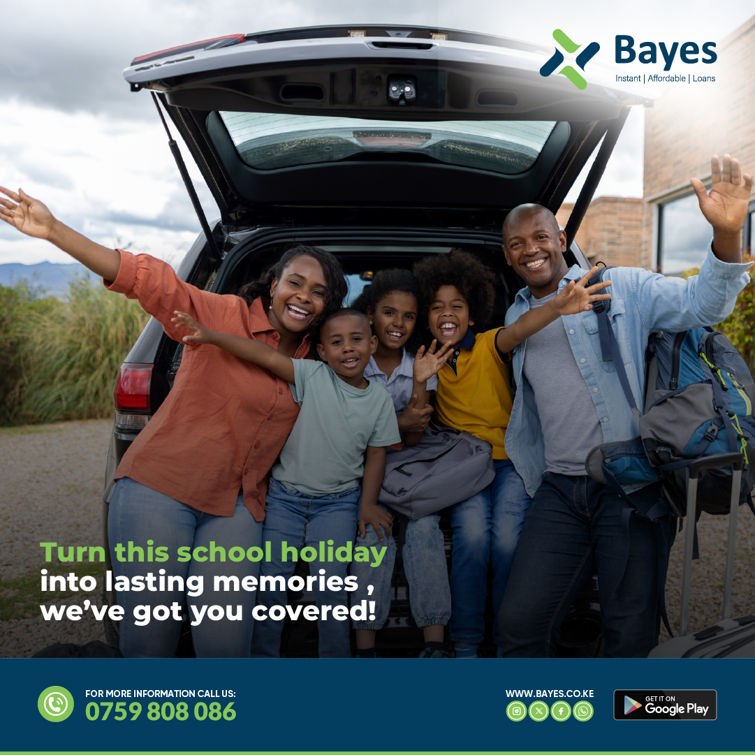 bayesloans's tweet photo. This holiday, invest in moments that matter. We’ll take care of the finances, so you can make the memories.

Call us Now: 0759808086

#loans https://t.co/51VtwaKkIe