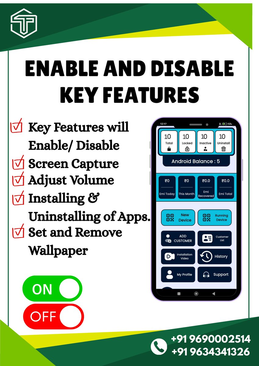 techtezas's tweet image. 🔧💻 “Control your tech, your way! 🔒📱 Enable or disable key features instantly with Tech Tezas Finance Locker. Your device, your rules! 🤯💼 #TechTezas #FinanceLocker #DeviceControl #EnableDisable #KeyFeatures #TechControl #SmartTech #SecureYourDevice #MobileManagement