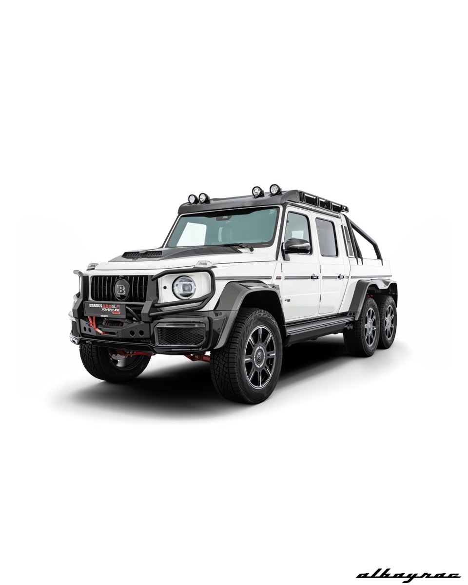 albayrac's tweet image. BRABUS XLP 800 6X6 ADVENTURE. 800 HP. 1000 nm.
2026 kotamız için bizimle irtibata geçebilirsiniz.
.
#Brabus #XLP800 #Albayrac #TailorMadeAutomobiles