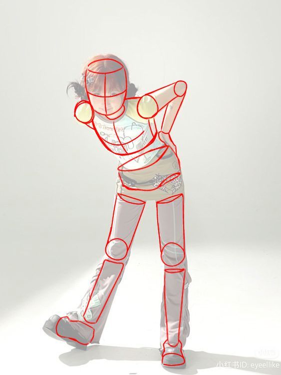 _Bnuuy_bun's tweet image. From my experience this method helps a lot, you trace basic shapes over the reference photos, with it you learn proportions and anatomy, and use ref. photos generally!!! In the begining I was like: I don&apos;t need reference photos 💅 but I did need them!!! The difference was big.