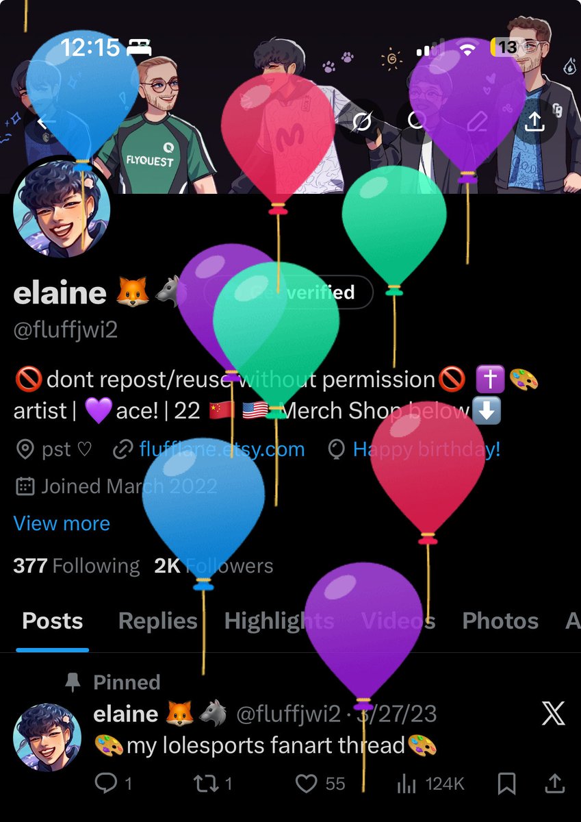 elaine 🦊🐺 tweet media