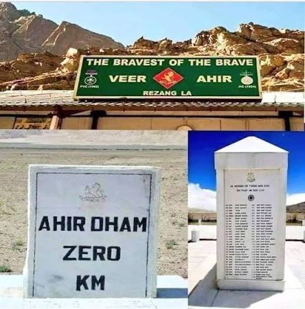 1962 में हुए रेज़ांगला युद्ध के 'शौर्य दिवस' के अवसर पर अमर शहीदों को सादर नमन एवं विनम्र श्रद्धांजलि।