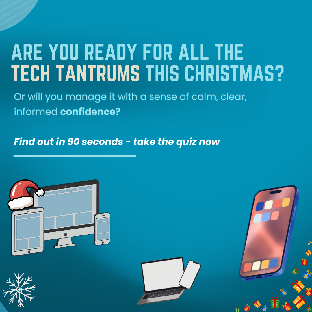 nibzy's tweet image. I&apos;ve been a bit quiet on socials lately - that&apos;s because I&apos;ve busy behind the scenes creating this 2 min quiz. 📝 Take my Christmas Tech Readiness Quiz  - you&apos;ll get personalised insights immediately and a freebie! 
👉…ldren-and-tech-readiness.scoreapp.com