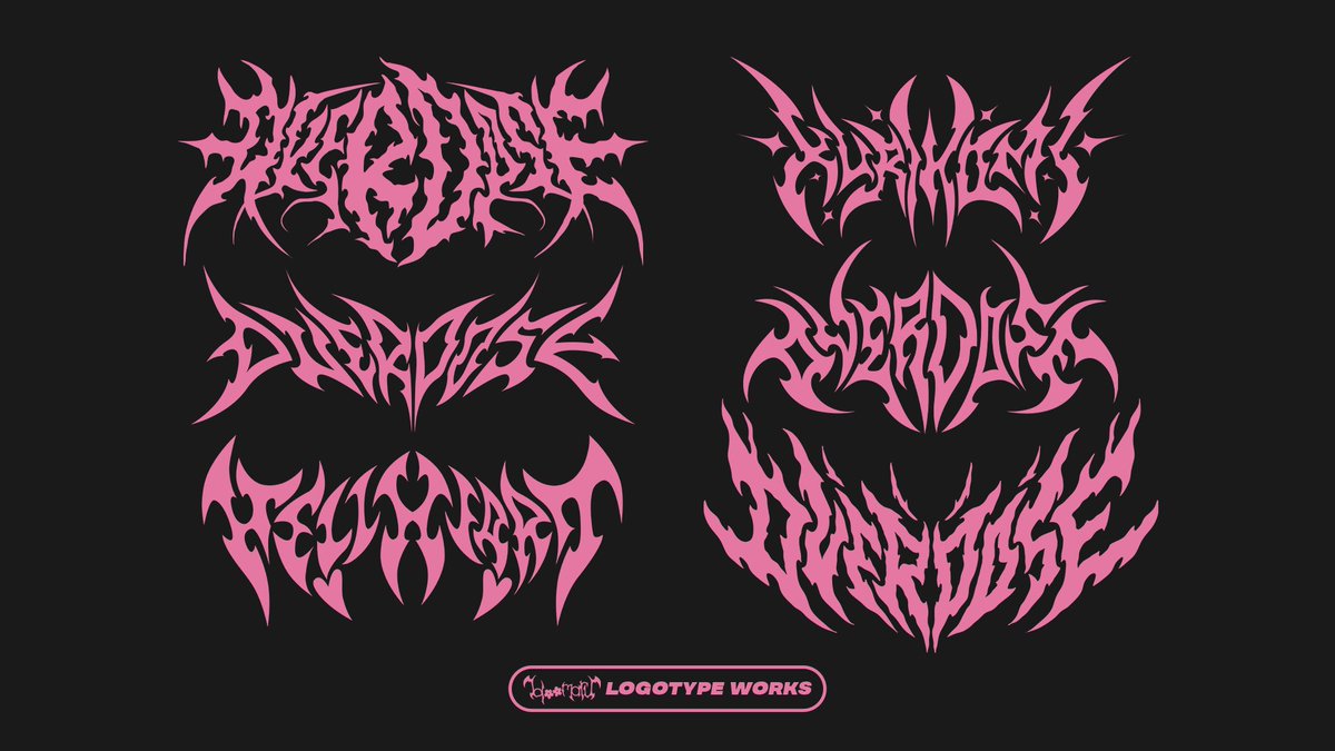 bloooomaru's tweet image. Hello! I&apos;m Bloomaru.

I&apos;m accepting logotype commissions with cyber sigilism, metal and Y2K style.

DM me if you are interested, and you can check the link in my bio for more info.

Thank you so much and have a great day! 🌸🩷

#logotype #commission #cybersigilism #metallogo