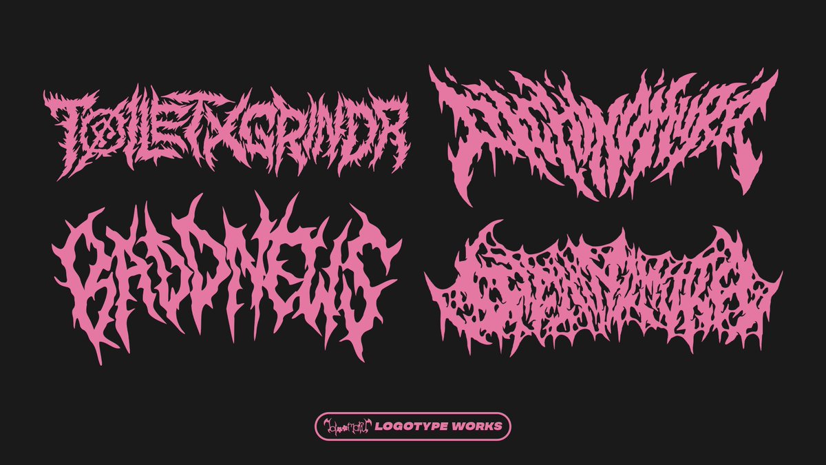 bloooomaru's tweet image. Hello! I&apos;m Bloomaru.

I&apos;m accepting logotype commissions with cyber sigilism, metal and Y2K style.

DM me if you are interested, and you can check the link in my bio for more info.

Thank you so much and have a great day! 🌸🩷

#logotype #commission #cybersigilism #metallogo