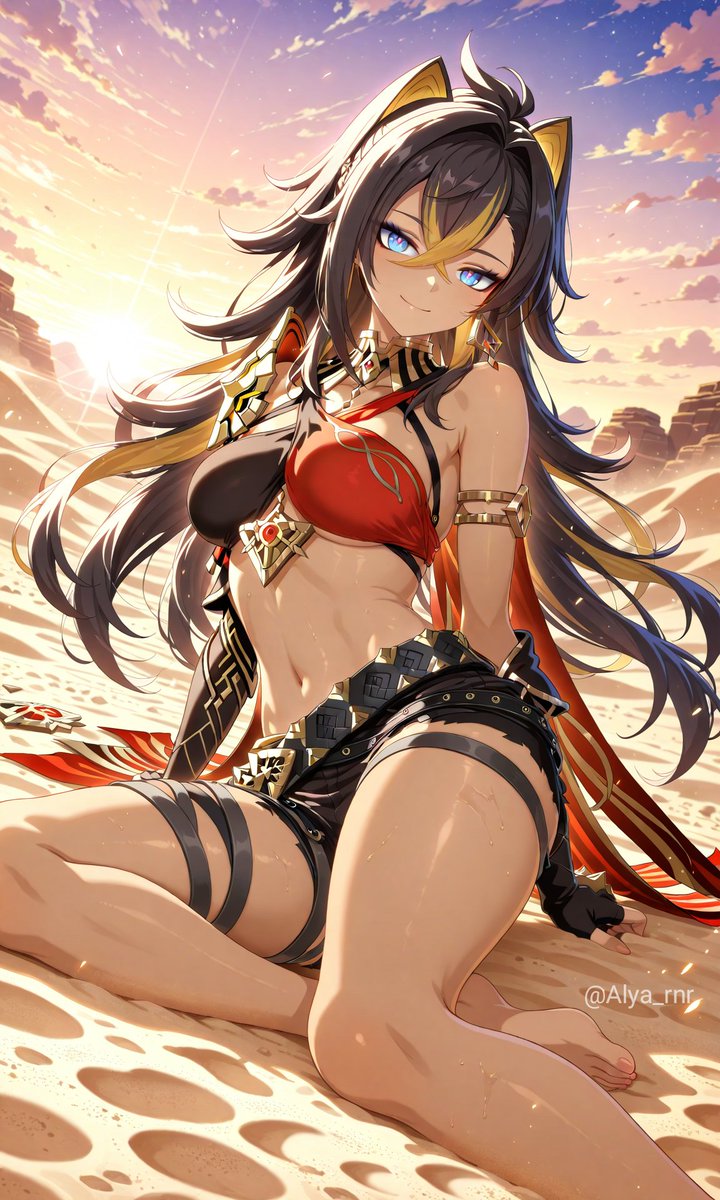 Alya_rnr's tweet photo. Daily Genshin - 3
#Dehya #ディシア #GenshinImpact #原神 #Eremite #Pyro #DesertLioness #Sumeru https://t.co/V1un5JohZQ