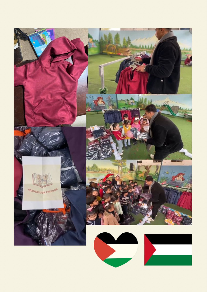 Winter Campaign in Gaza 🇵🇸

Like last winter, Saif will be providing warm clothing for families in Gaza. Any help or donation you can give will truly make a difference ❤️

Donate to our PayPal: paypal.me/alicehenryli 
Kofi: ko-fi.com/readers4freedom