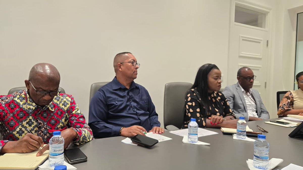 Taat_Africa's tweet image. #HappeningNow: @AfDB_Group  Supervision Mission to the Cabinda Province Agriculture Value Chains Dev. Project (Nov 17-28, 2025)!

Led by James Opio-moding (#AfDB Task Manager), the mission is discussing the project extension to Jan 2027 &amp;amp; the workplan focusing on:
✓Roads &amp;amp;…