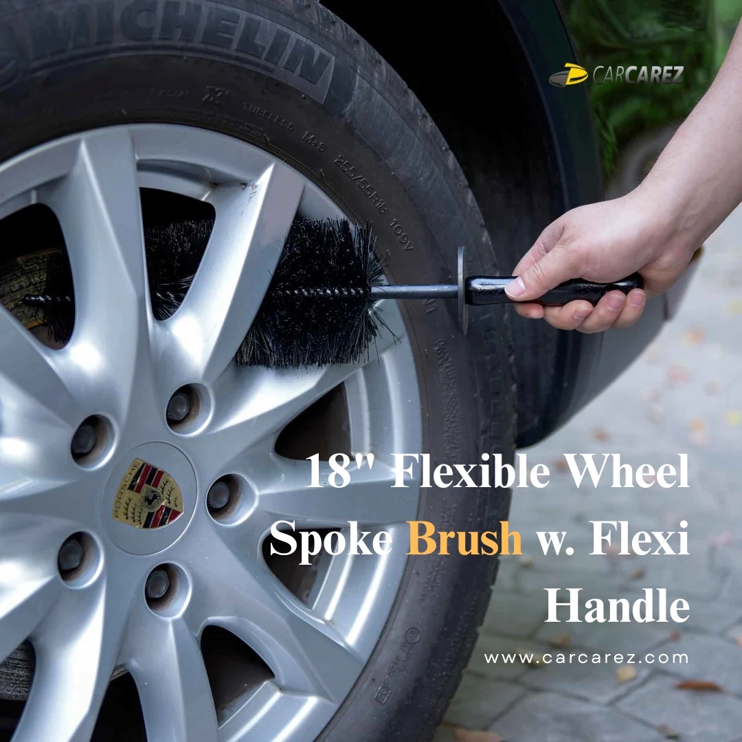 carcarez_usa's tweet image. 18&quot; Flexible Wheel Spoke Brush w. Flexi Handle
Keep your wheels spotless with the 18&quot; Flexible Wheel Spoke Brush, designed for easy access into tight gaps and deep spokes. 

#CarCare #DetailingTools #WheelBrush #CarCleaning #CarDetailing #AutoCare #SpokeBrush