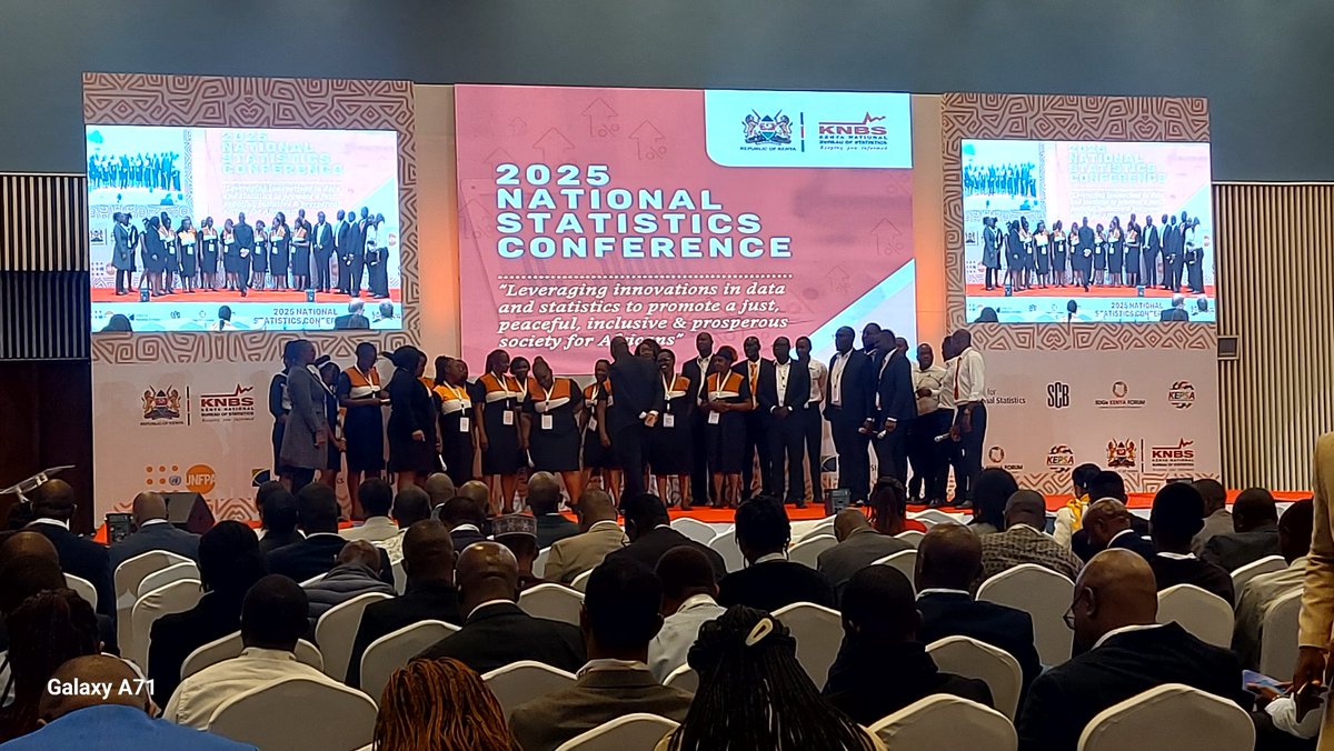 I am very delighted on behalf of <a href="/africas_voices/">Africa’s Voices</a> to join <a href="/KNBStats/">KNBStats</a> and partners at he 2025 National Statistical Conference and the #AfricaStatisticsDay2025