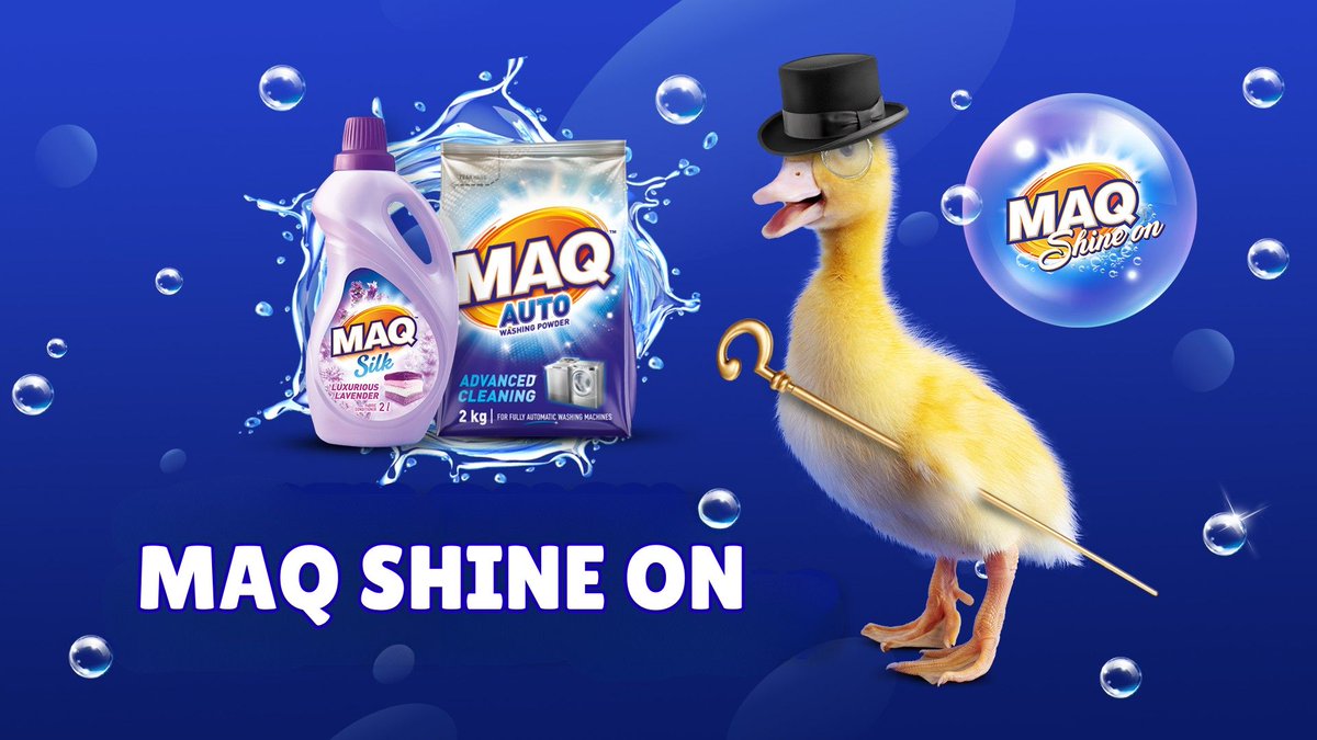 Yfm's tweet image. It’s time to rise and shine with The Real Households of Joburg for a chance to WIN R2000 daily!

A reality show where new @MAQHomeCare stars are revealed every day! To enter simply guess the household product using this clue:
&quot;When things get dirty, they call me. I make whites…