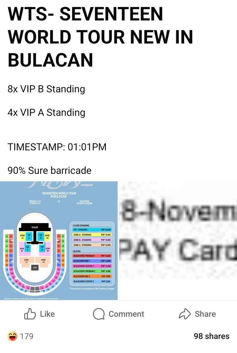 philconcerts's tweet image. Yung scalper  may pa Carat Membership na din.  #TayuanMoLahatYan  #NEW_BULACAN