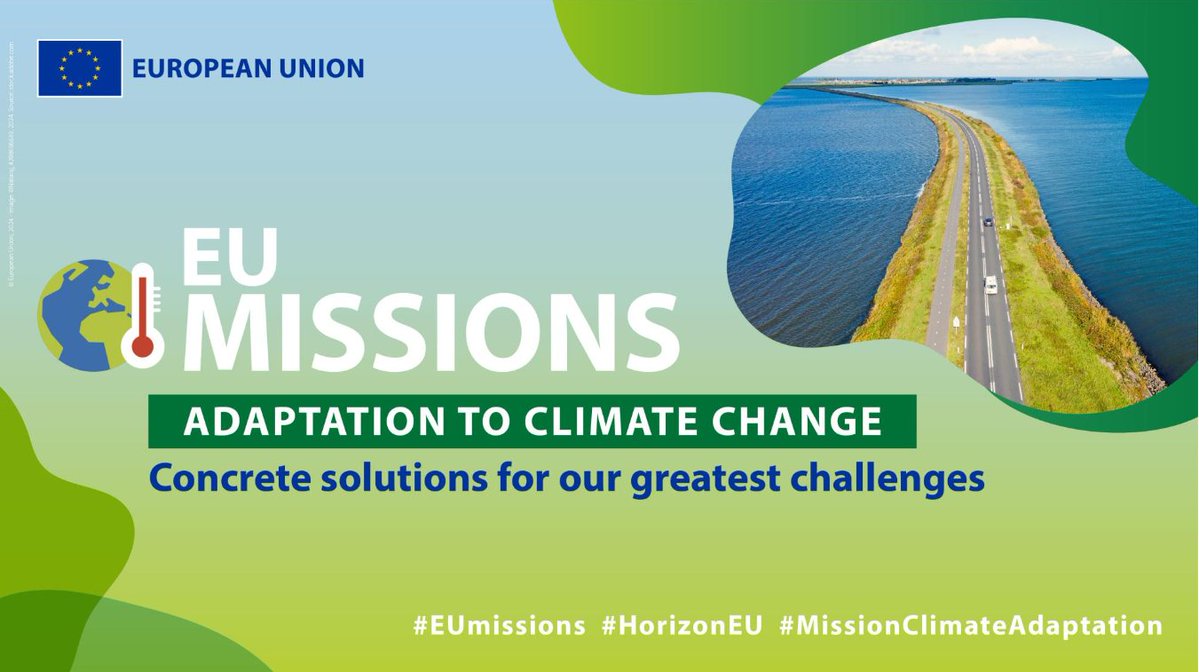 RefestEUProject's tweet image. LIVE NOW 🎥

The Mission Adaptation Forum is live! Join us as we dive into how European regions and communities are strengthening their climate resilience through innovation, collaboration, and locally driven adaptation actions.

👉 Watch here: youtu.be/UczoEyyKnKw
