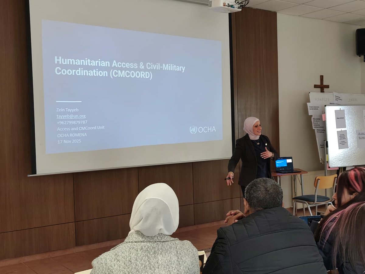 ocharomena's tweet photo. By investing in learning and operational readiness, we equip both emerging and experienced responders with the tools to deliver principled, effective, and people-centred humanitarian action across the region and beyond.

(1/3) https://t.co/ZshGi6obw5