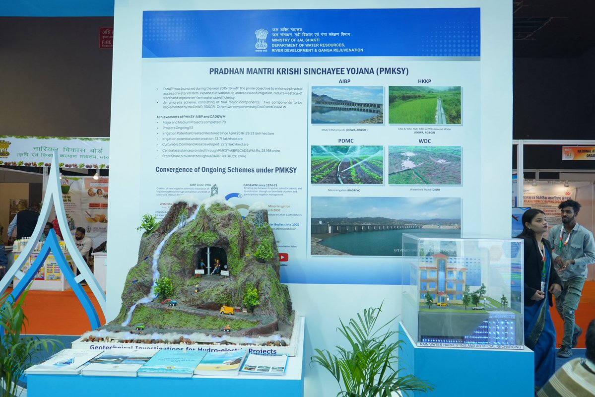 wapcosofficials's tweet image. #IITF2025 #MinistryOfJalShakti #WAPCOS #WaterVisionIndia #PragatiMaidan #TradeFairIndia #WaterForAll #JalJeevanMission #NamamiGange #IndiaLeadsWaterSector @DoWRRDGR_MoJS @NPCCOfficial