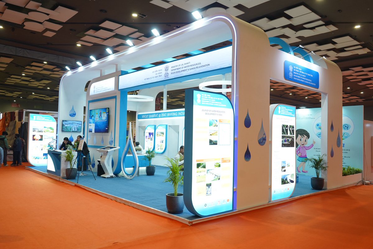 wapcosofficials's tweet image. #IITF2025 #MinistryOfJalShakti #WAPCOS #WaterVisionIndia #PragatiMaidan #TradeFairIndia #WaterForAll #JalJeevanMission #NamamiGange #IndiaLeadsWaterSector @DoWRRDGR_MoJS @NPCCOfficial
