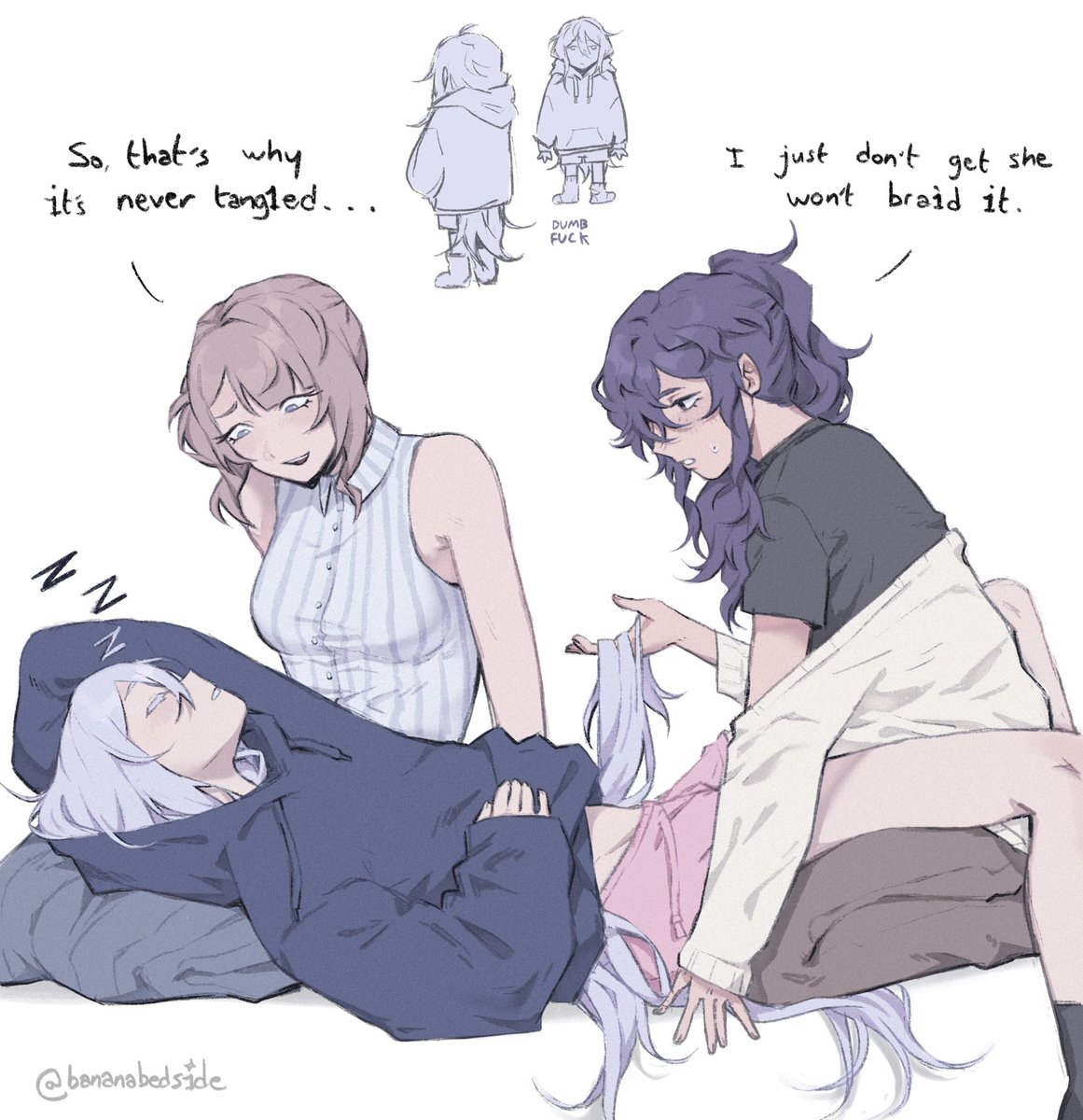 BananaBedside's tweet image. whatever man #honakanamafu