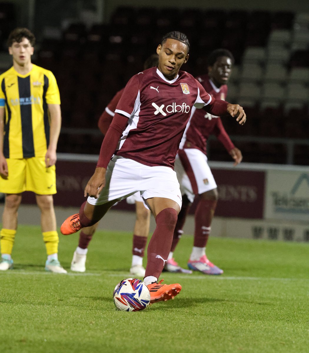NTFC_Academy's tweet photo. 🎟️ Tickets for tonight's FA Youth Cup tie against Port Vale remain on sale from https://t.co/fM9RMQe9Xp.

You can also purchase tickets on arrival at Sixfields this evening. 🏟️

#ShoeArmy 👞 https://t.co/fwKB2n30xe