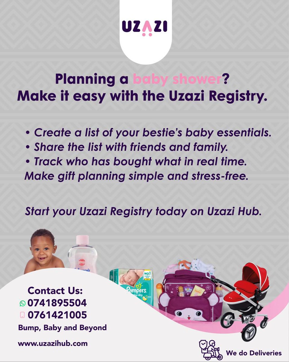 innovationhubug's tweet photo. Founder spotlight!!
Organizing baby showers just got easier and exciting ☺️
Register today @uzazihub and make your bestie's journey to motherhood a memorable one.
#InnovationHubUg #DigitalTransformation #StartupLife #Uzazi https://t.co/LpUUffyyDx