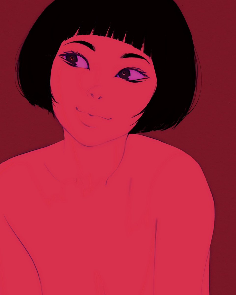 Ilya Kuvshinov イリヤ・クブシノブ 8/50 イリヤ・クブシノブ 限定ペン画作品 (Ilya Kuvshinov) Ilya Kuvshinov