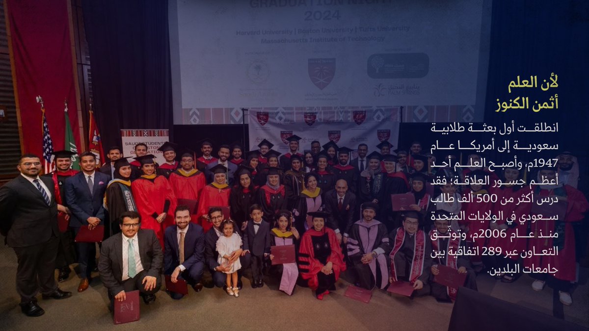 media_ksa's tweet photo. رغم بُعد المسافة بينهما، فإن العلاقات السعودية الأمريكية بُنيت في وقت مبكر على ثقة اختصرت المسافة، وأثمرت عن شراكة حقيقية بين الشعبين. https://t.co/Cf36vANXAK