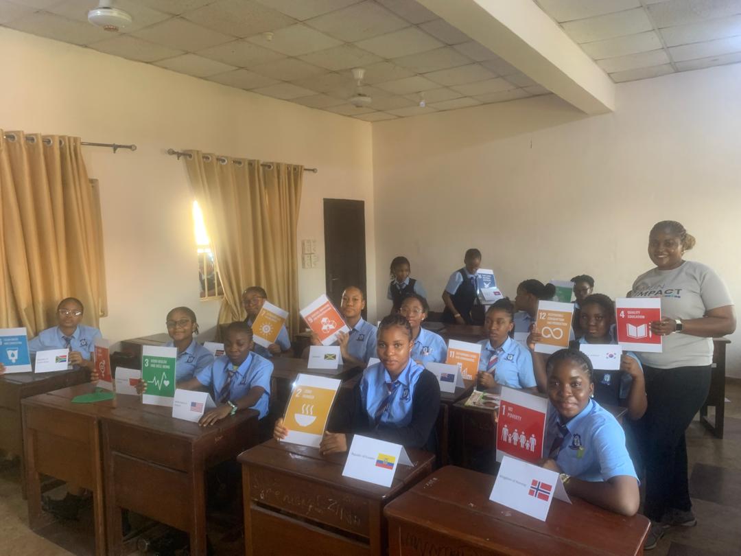 ImpactMun's tweet image. MUN Club &amp;amp; SDGs session at Pine Crest School Enugu sparked diplomacy &amp;amp; global problem-solving in young minds! Thanks MUN Impact &amp;amp; Activator Adaobi! Bright future ahead! #MUNImpactNigeria #modelUN #SDGs #globalcitizenship #education4change #youthleadership