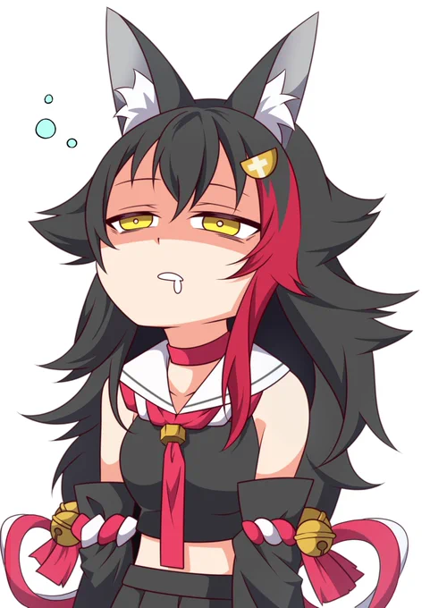 #みおーん絵 疲れたみょーん…