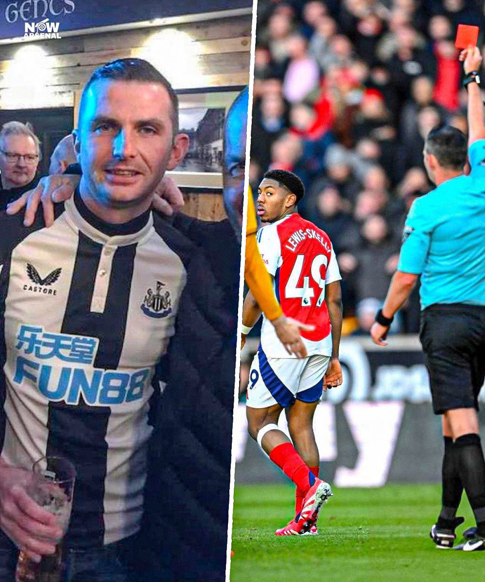 now_arsenaI's tweet image. Michael Oliver will be in charge of Sunday&apos;s North London Derby at the Emirates Stadium.

It will be the first Arsenal game he has taken charge of since he incorrectly sent off Myles Lewis-Skelly in the game at Wolves back in January.

It’s at the Emirates. The Arsenal fans have…