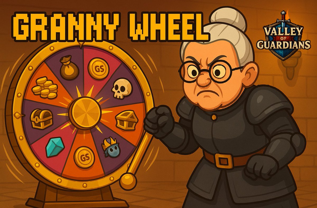 PlayVoG's tweet image. SPIN THE GRANNY WHEEL, COWARDS. 🎰🔥
Share your pull here: good, bad, cursed. 10 players will get 5,000 GC each (randomly picked).

You have 72 hours.
Granny might check your logs…
She has ways. 👵🪵😳