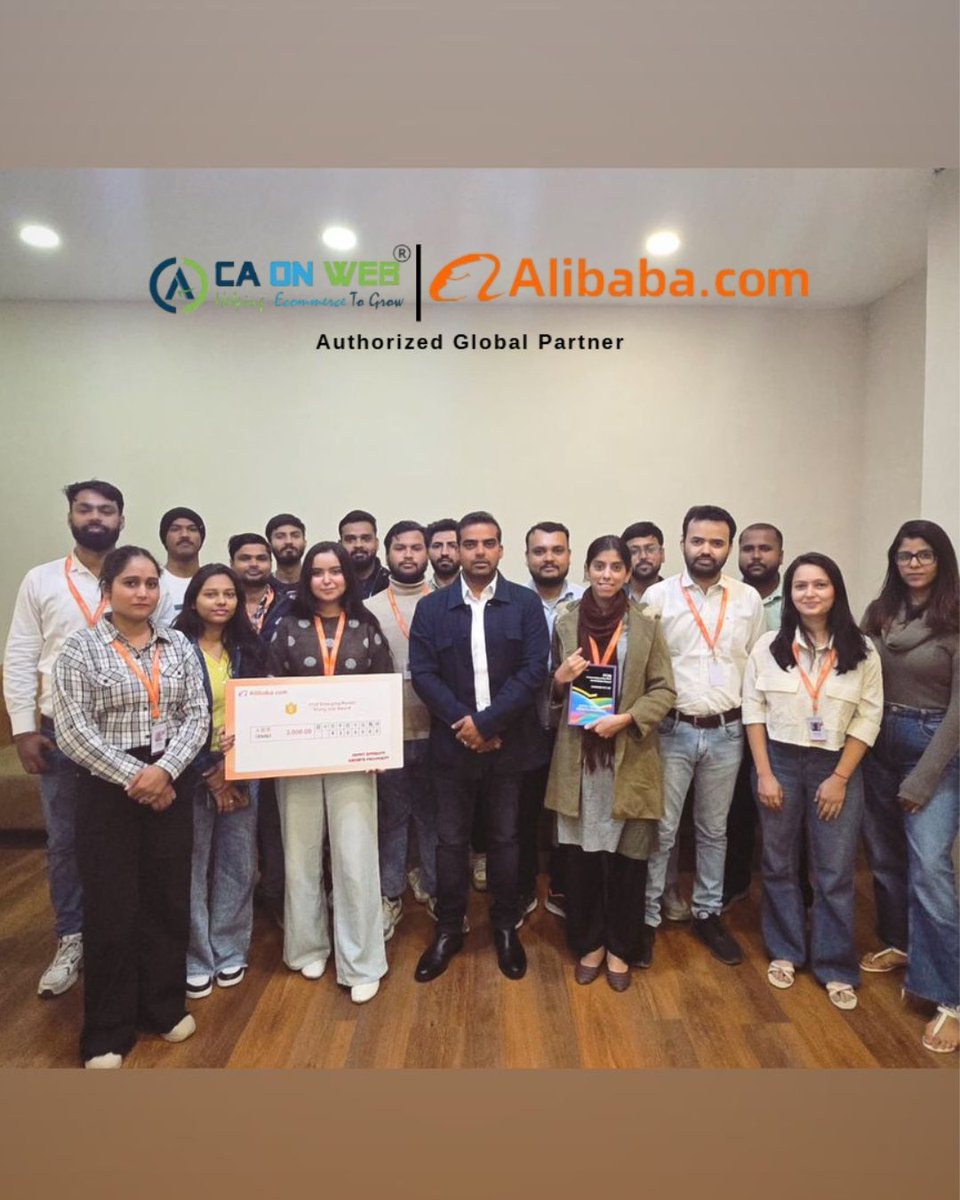 Caonweb_co's tweet image. 🌟𝗣𝗿𝗼𝘂𝗱 𝗠𝗼𝗺𝗲𝗻𝘁 𝗔𝗹𝗲𝗿𝘁!

We’re thrilled to announce that #Caonweb 𝗵𝗮𝘀 𝗯𝗲𝗲𝗻 𝗵𝗼𝗻𝗼𝗿𝗲𝗱 𝘄𝗶𝘁𝗵 𝗮 𝗽𝗿𝗲𝘀𝘁𝗶𝗴𝗶𝗼𝘂𝘀 𝗮𝘄𝗮𝗿𝗱 𝗳𝗿𝗼𝗺 𝗖𝗵𝗶𝗻𝗮, celebrating our service excellence and outstanding team performance!🏆

#TeamCaonweb #Alibaba