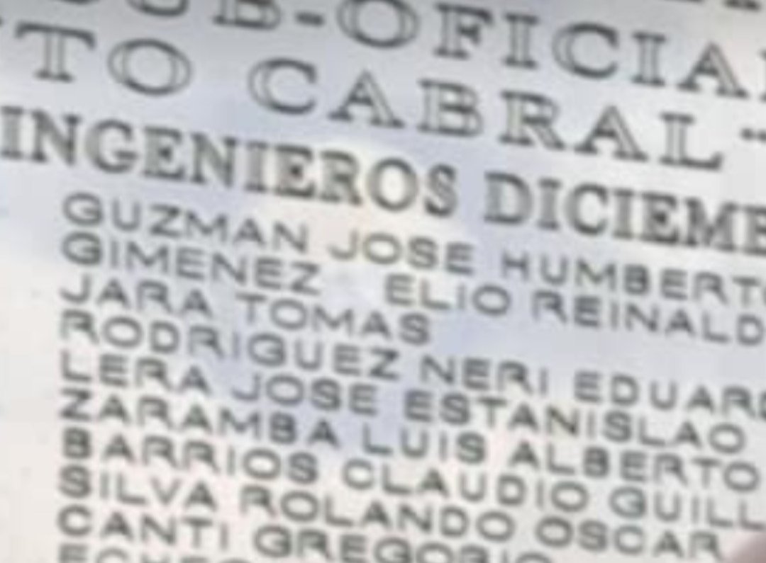 ROLANDO23092736's tweet image. #ESSC SILVA #ROLANDO OSCAR #INGENIERO INSTRUCTOR VETERANO DE #COMBATE CUERPO #COMANDO CAMADA 77 #REGISTRO EN #PLACA PLAZA DE #ARMAS #CAMPO DE #MAYO PVCIA BS-AS #ARGENTINA